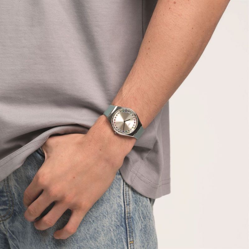 Montre swatch top femme promo